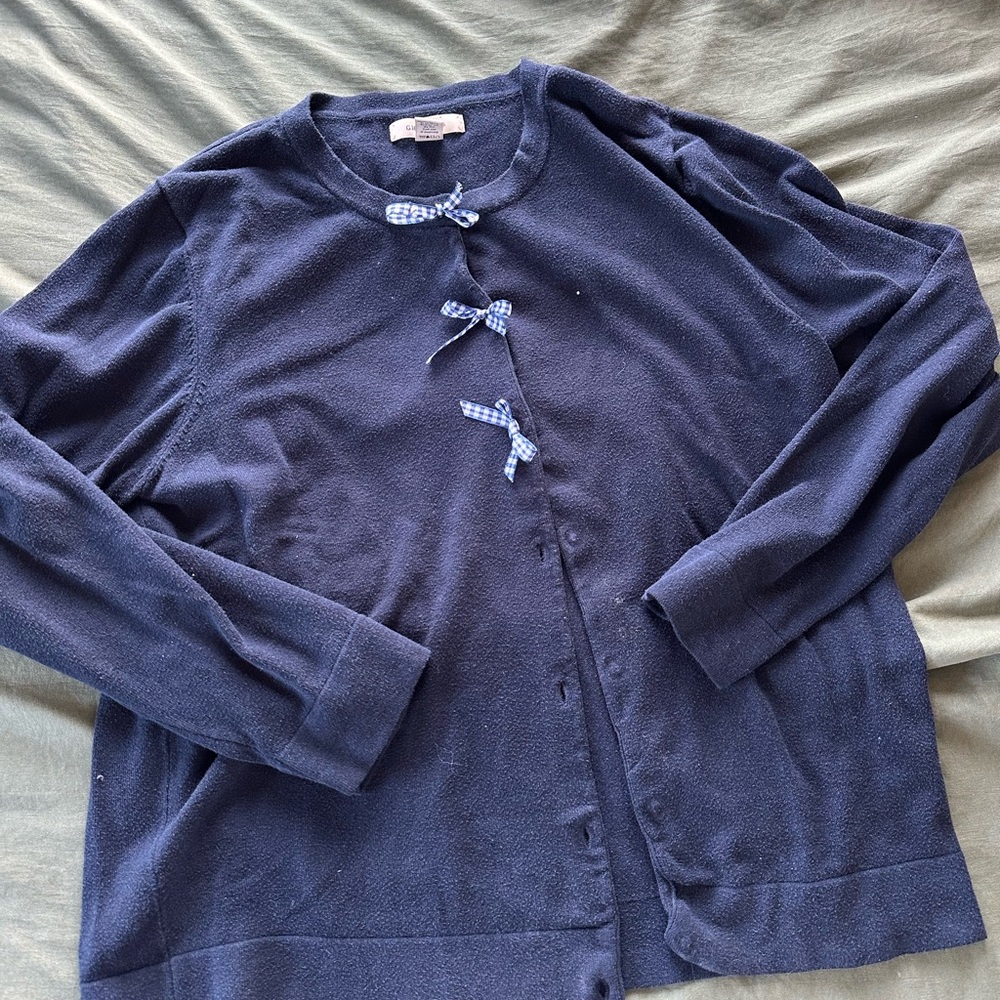 Bow cardigan